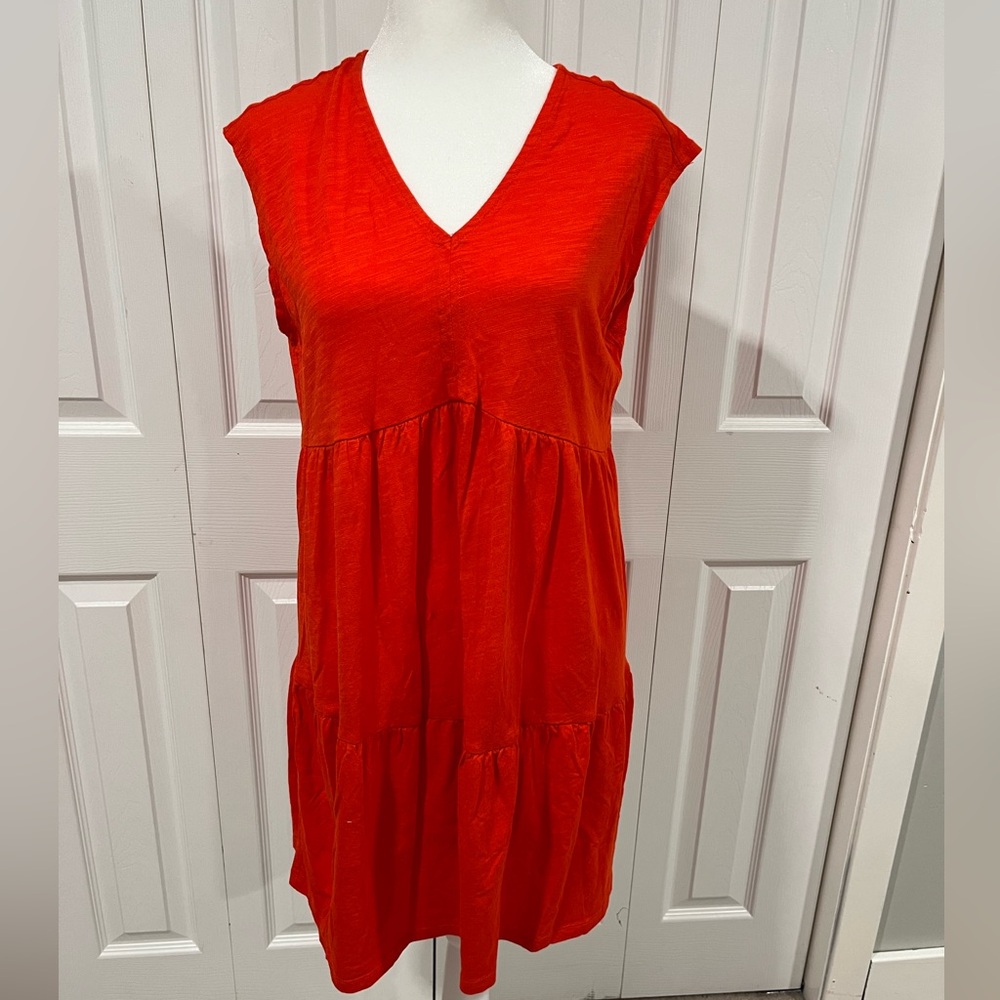 Orange Social Sanctuary dress